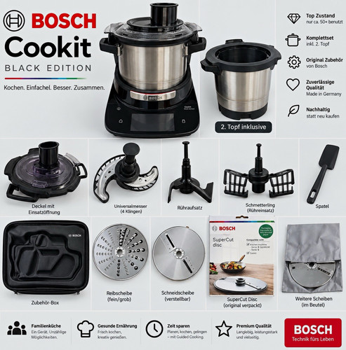 Bosch cookit black - edition, –