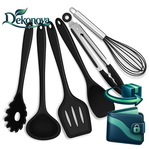 Küchenhelfer set silikon - set, 6