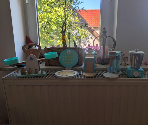 Großes holzspielzeug set - 🧸,
