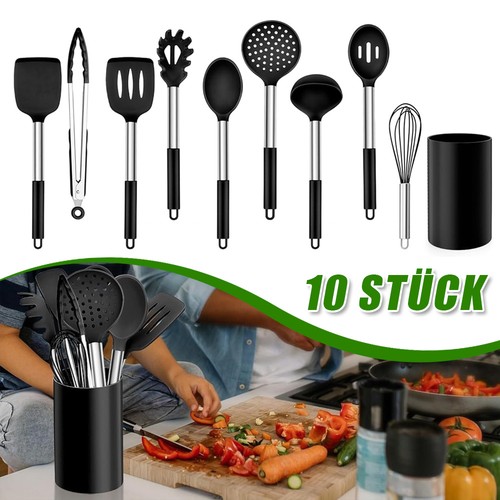 Küchenhelfer silikon 10er - küchenhelfer, set