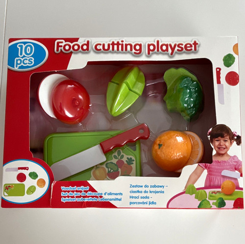 Food cutting playset tlg - food,