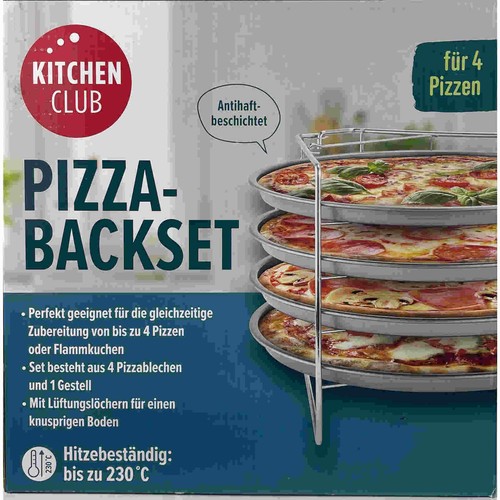 Kitchen club pizza backset - pizza,