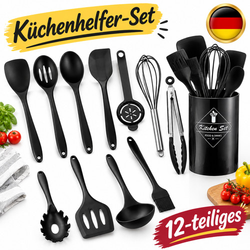 12stk silikon küchenhelfer - 12stk,