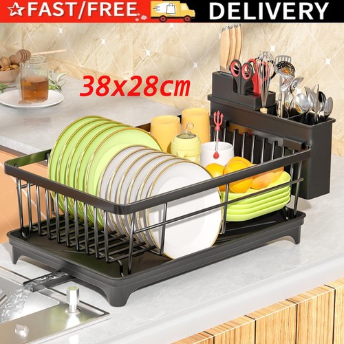 Schwarz abtropfgestell 38x28cm - schwarz,