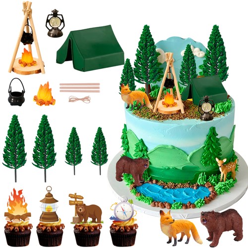Camping kinder geburtstag deko - camping,